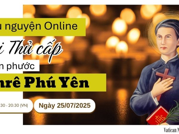 Cầu nguyện với Thủ cấp Anrê Phú Yên và Sứ điệp của Đức Thánh Cha với Giáo lý viên Việt Nam