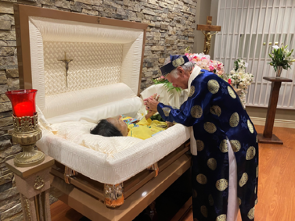 An Táng cụ bà Maria Madalêna Nguyễn Thị Hưởng (Bà Chức)